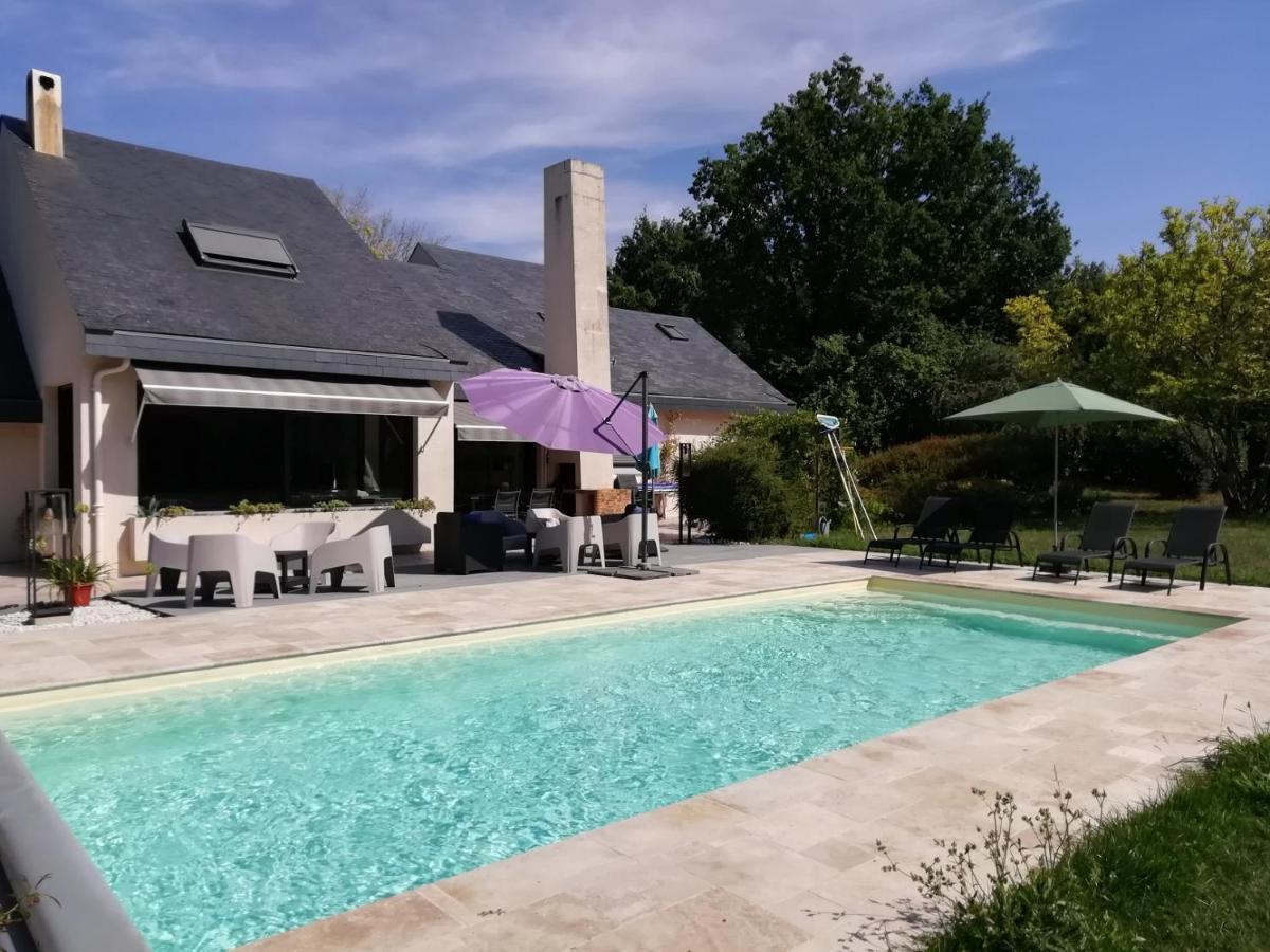 Chambre Dans Villa Mulsanne Exterior foto